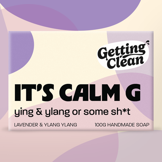 IT'S CALM G: LAVENDER & YLANG YLANG SOAP