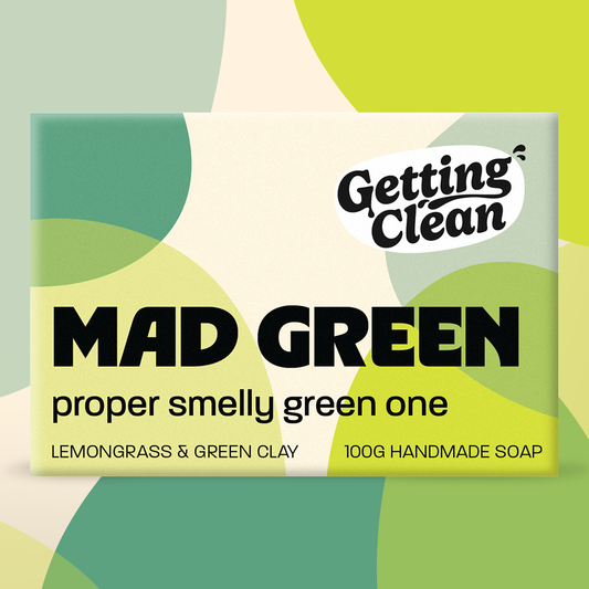 MAD GREEN: LEMONGRASS & GREEN CLAY SOAP